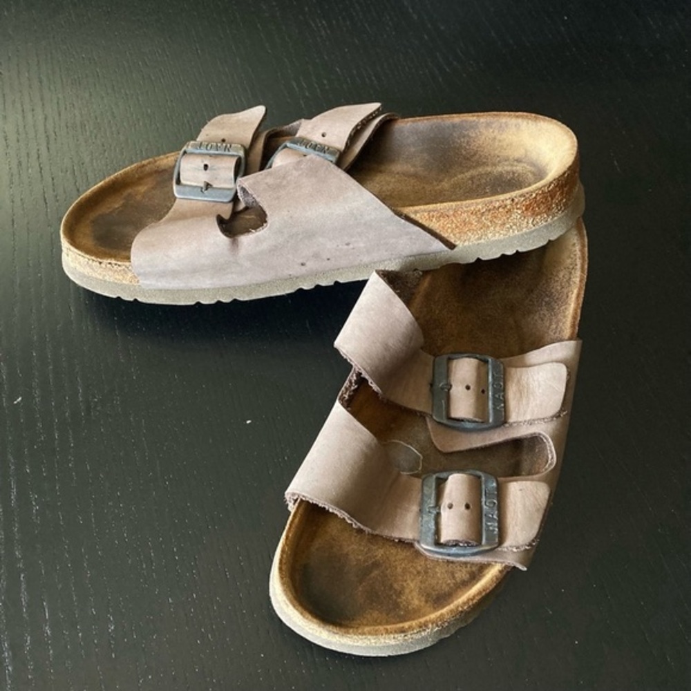 NAOT Brown Leather Sandals